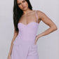 Pip Bodysuit - Pastel Lilac Mesh