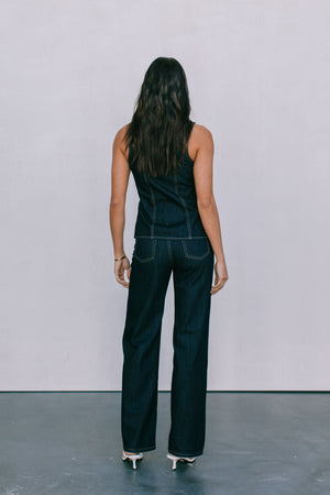 DISPATCH 07.05.25 - Bessie Straight Leg Jeans - Indigo Denim