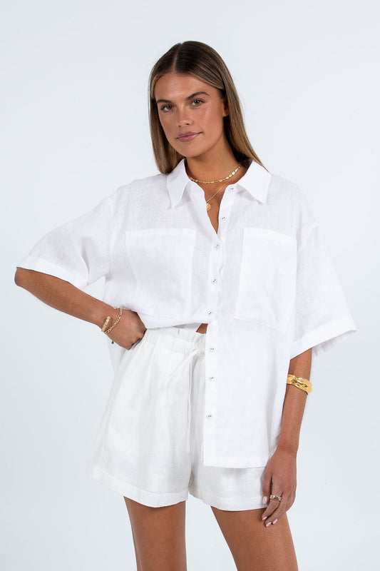 DISPATCH 26.11.25 - Santal Shirt - White