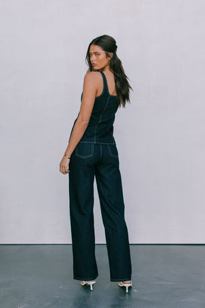DISPATCH 07.05.25 - Bessie Straight Leg Jeans - Indigo Denim