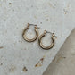 Eliddy Small Hoop Earrings - Gold