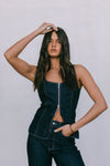 DISPATCH 07.05.25 - Bessie Straight Leg Jeans - Indigo Denim