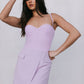 Pip Bodysuit - Pastel Lilac Mesh
