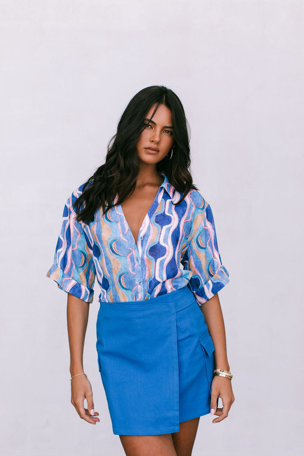 Corfu Shirt - Greece Print