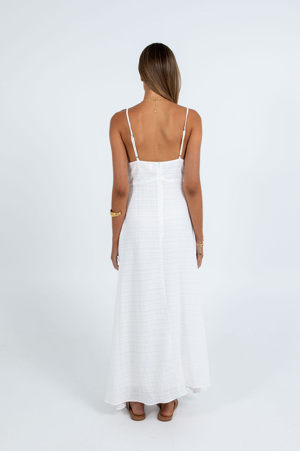 Hyacinth Maxi Dress - White