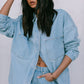 DISPATCH 07.05.25 - Ilou Denim Shirt - Light Wash Blue