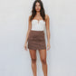 Basilio Skirt - Chocolate