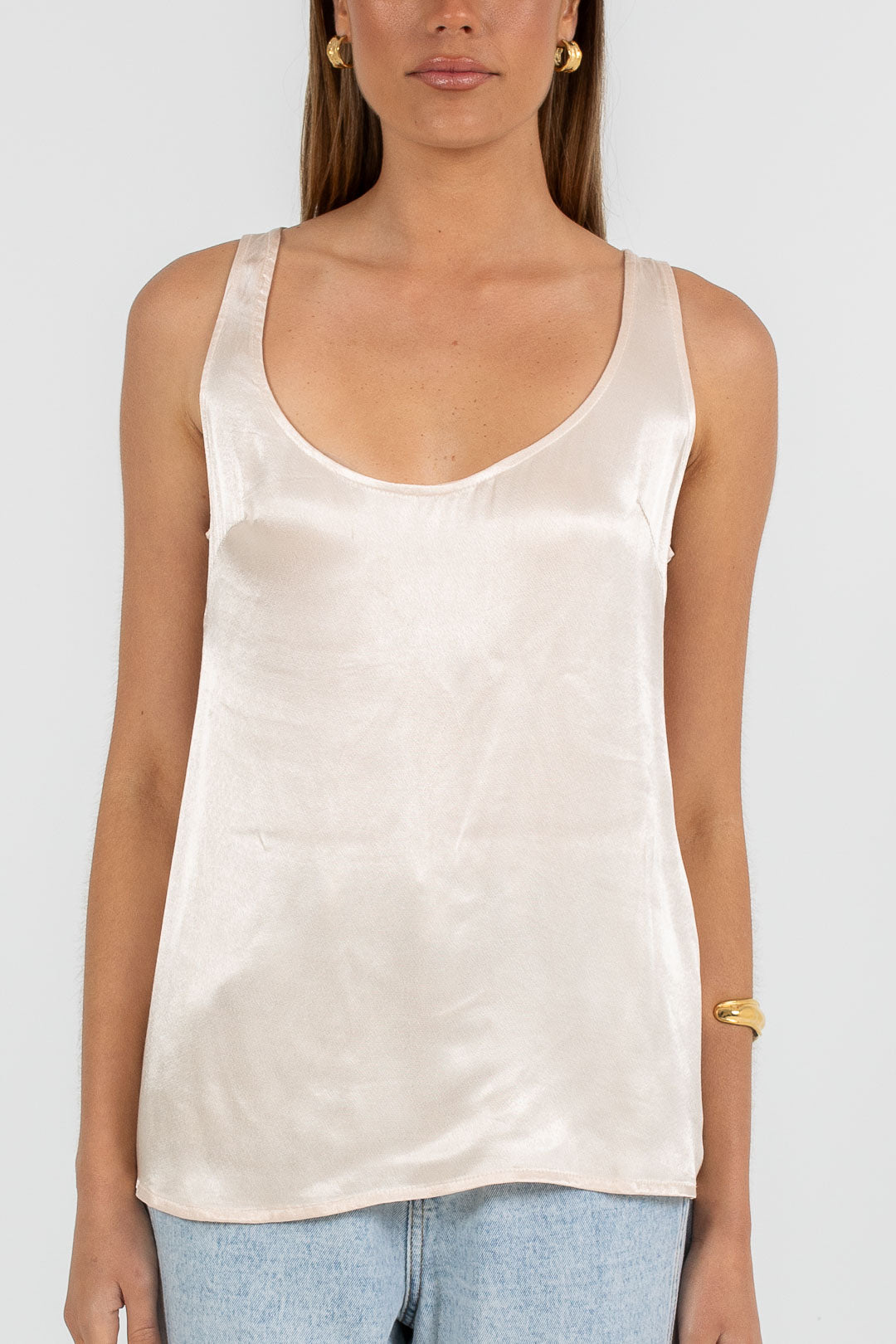 Ayla Top Champagne