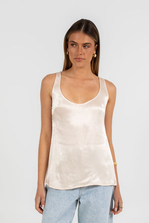 COMING SOON - Ayla Top - Champagne