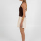 Rilee Halterneck Top - Chocolate