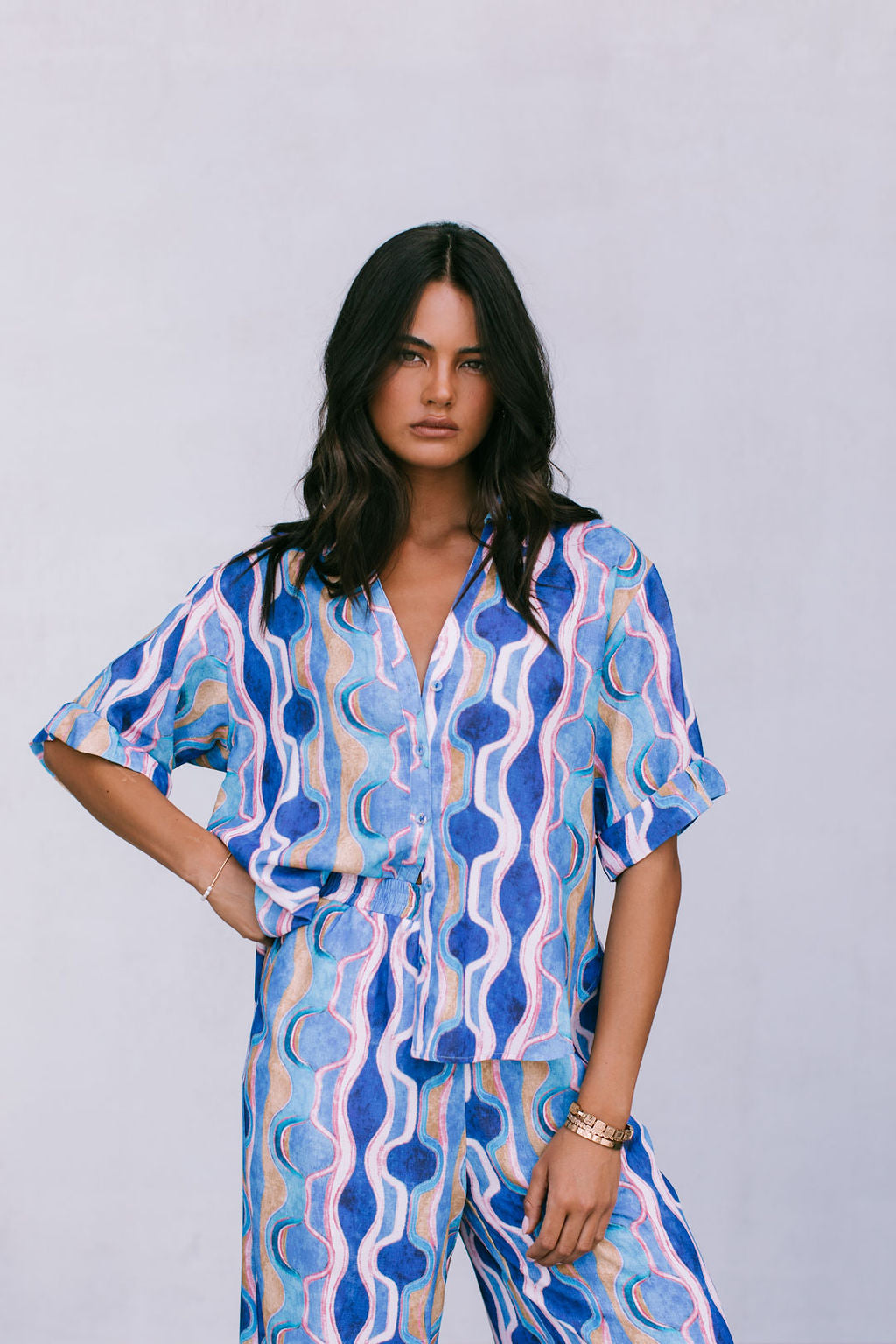 Corfu Shirt - Greece Print