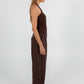 COMING SOON - Vivien Linen Pant - Chocolate Brown