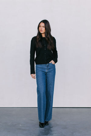 Vanessa Knit Cardigan - Black