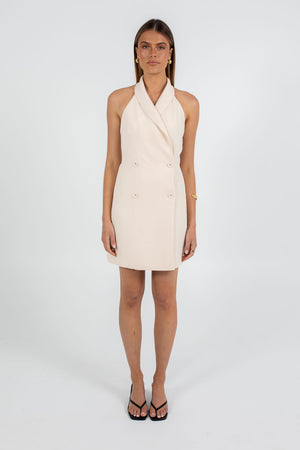 Grayson Mini Dress - Bone