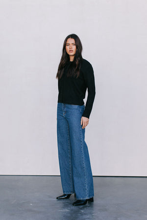 Vanessa Knit Cardigan - Black
