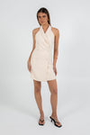 Grayson Mini Dress - Bone
