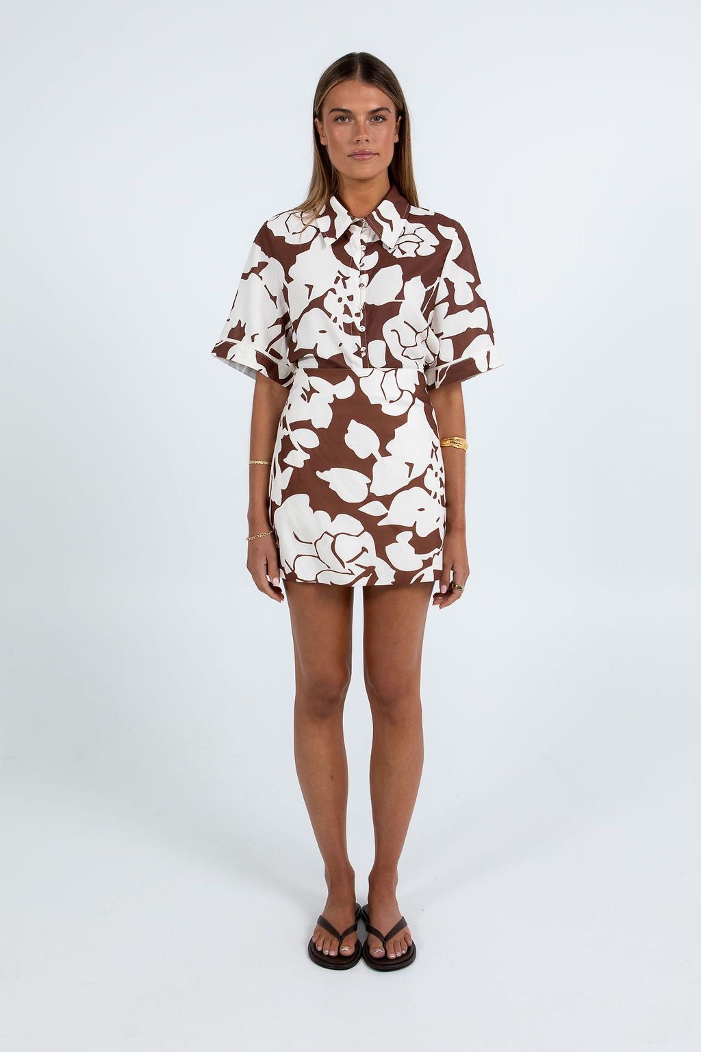 Valletta Mini Skirt Veloura Print