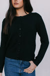 Vanessa Knit Cardigan - Black