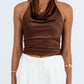 Inara Top - Chocolate Brown