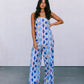 Santorini Pants - Greece Print