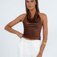 Inara Top - Chocolate Brown