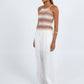 Gemmy Top - Mocha Ombre Stripe