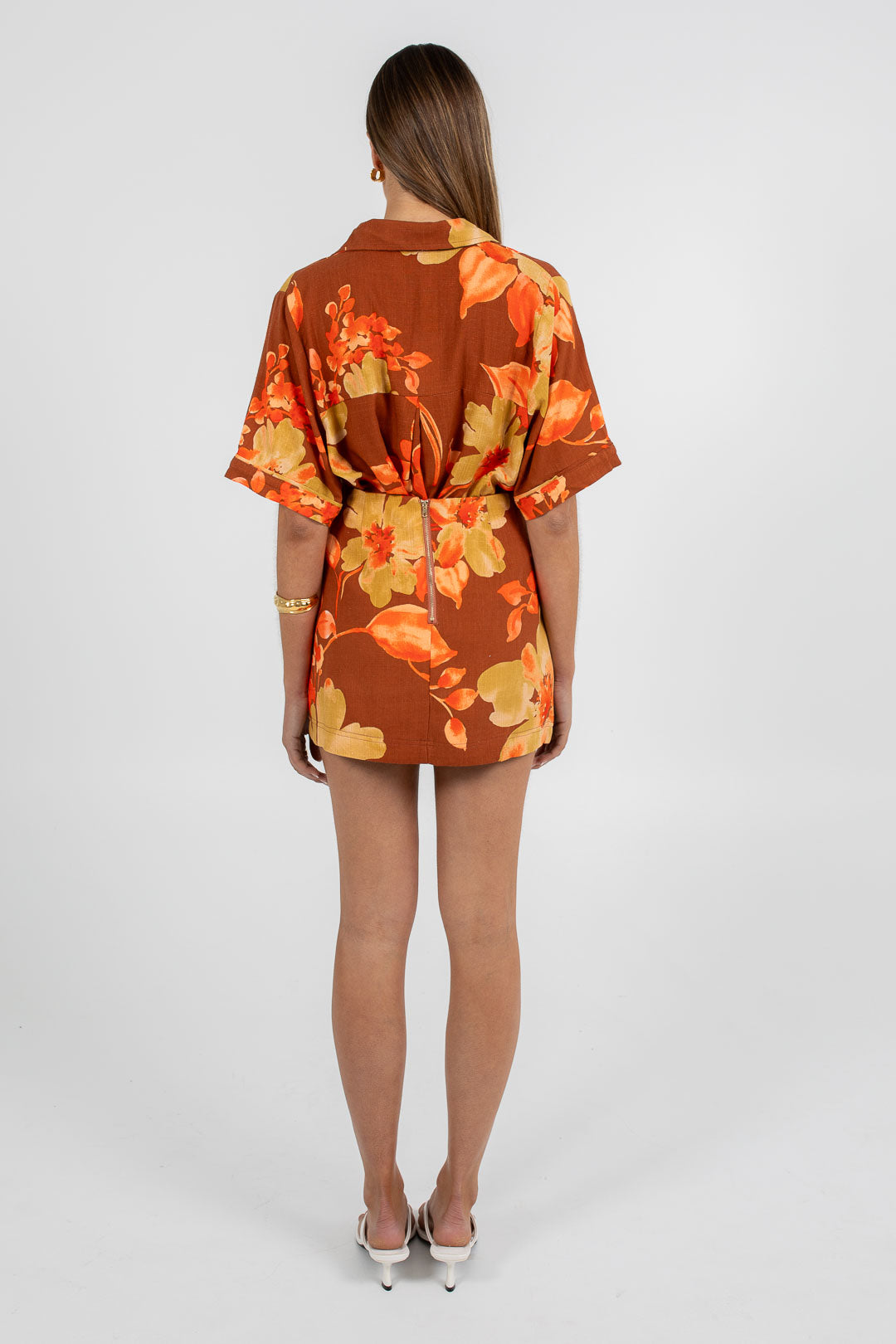 Zaira Mini Skirt Solvana Print