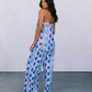 Santorini Pants - Greece Print