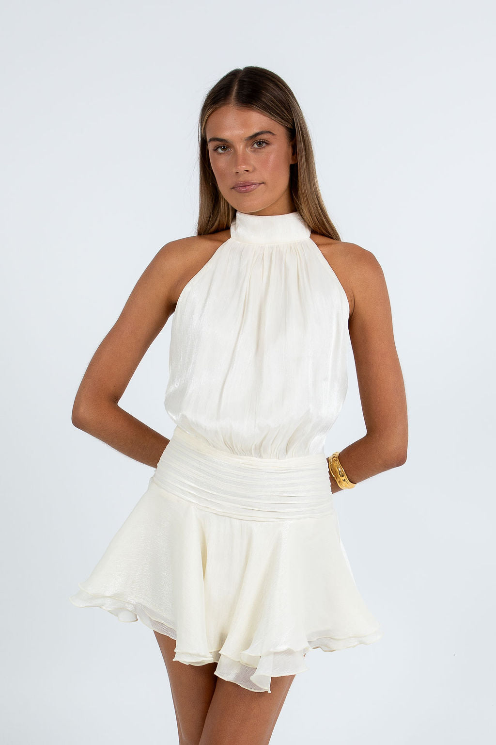 Quinley Mini Dress Cream