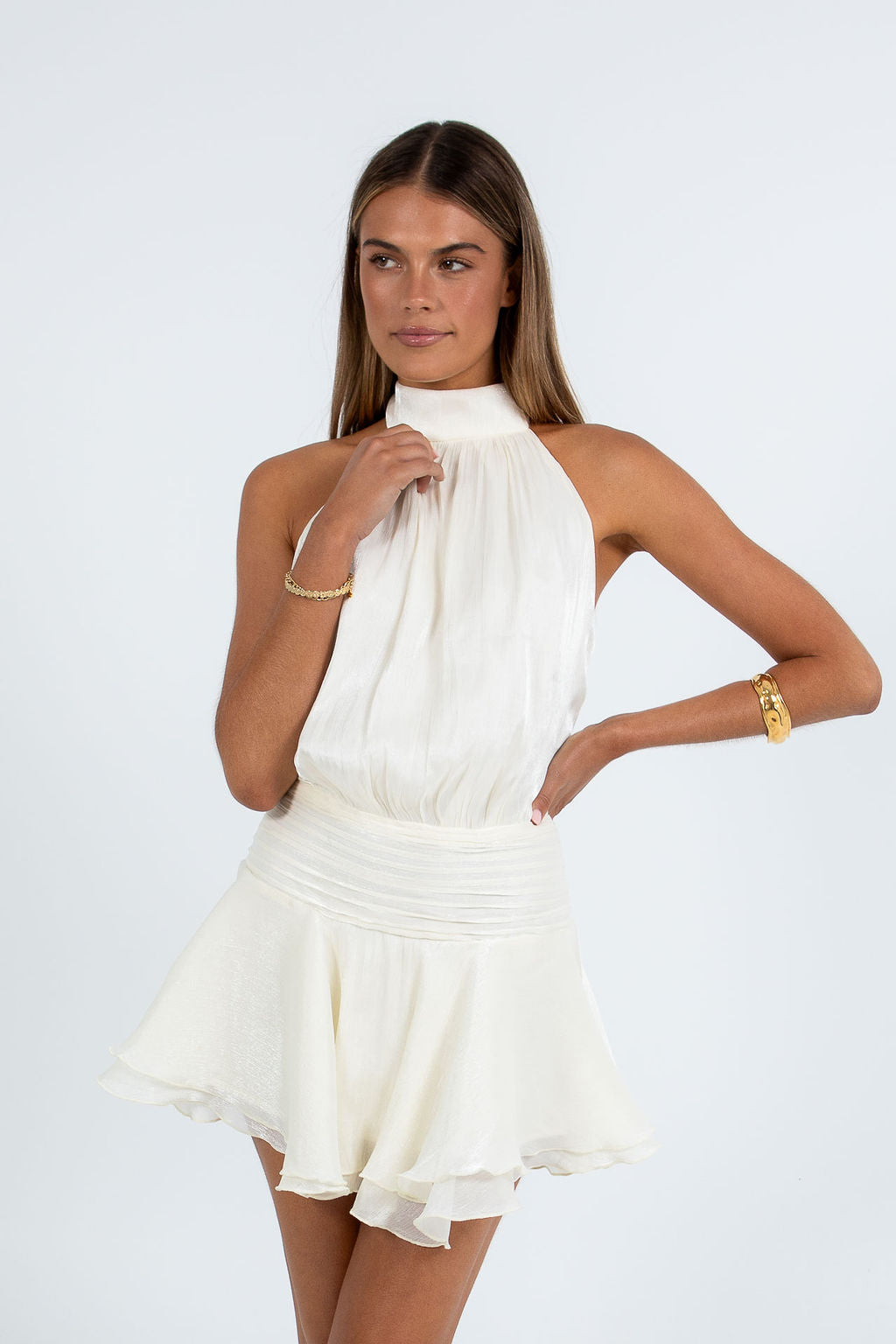 Quinley Mini Dress Cream