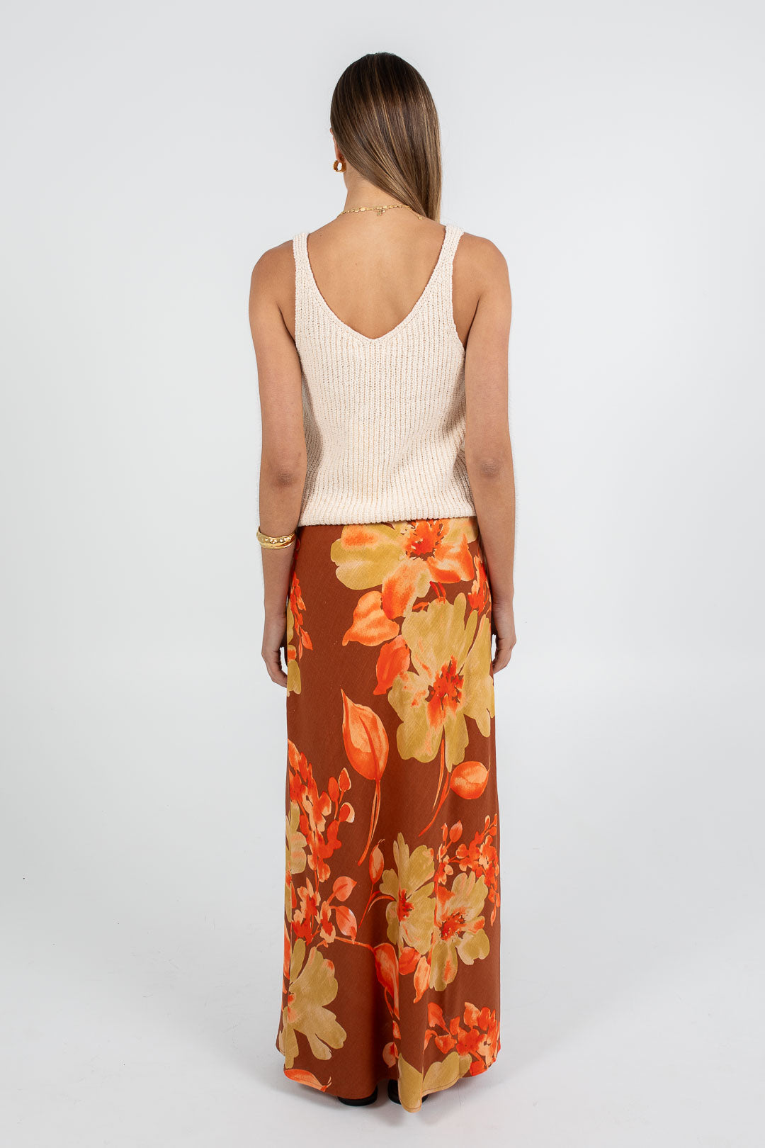 Tulsi Maxi Skirt Solvana Print