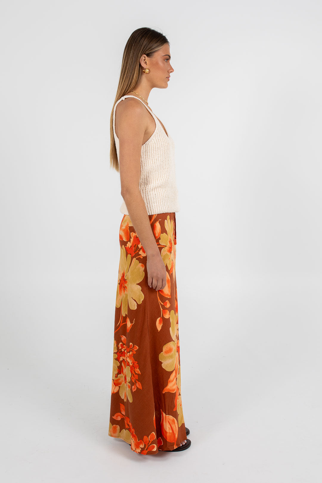 Tulsi Maxi Skirt Solvana Print