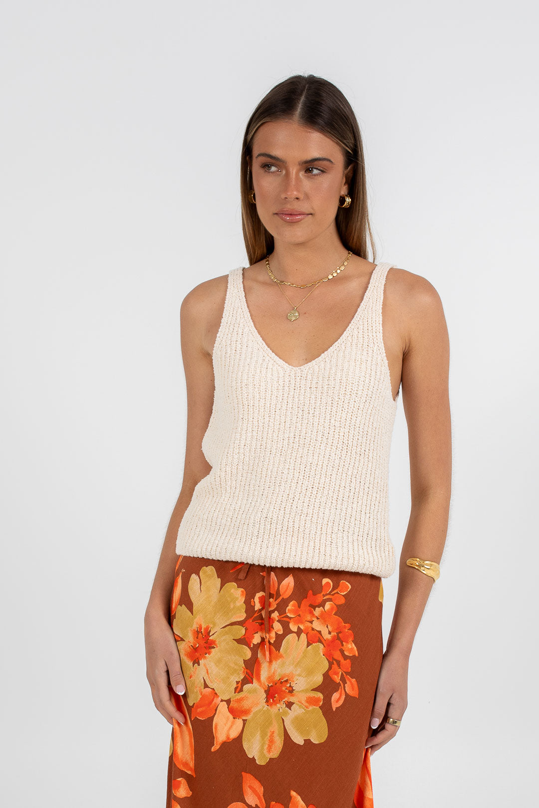 Tulsi Maxi Skirt Solvana Print