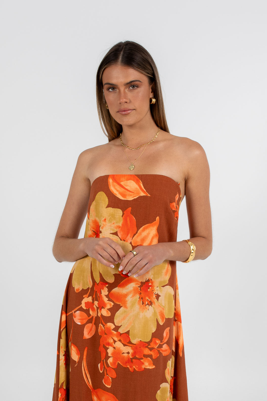 Bevissima Maxi Dress Solvana Print