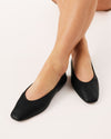 Suzie Ballet Flats - Black
