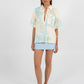 LAUNCHING 28.10 - Carina Relaxed Shirt - Lunelle Print
