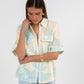 LAUNCHING 28.10 - Carina Relaxed Shirt - Lunelle Print