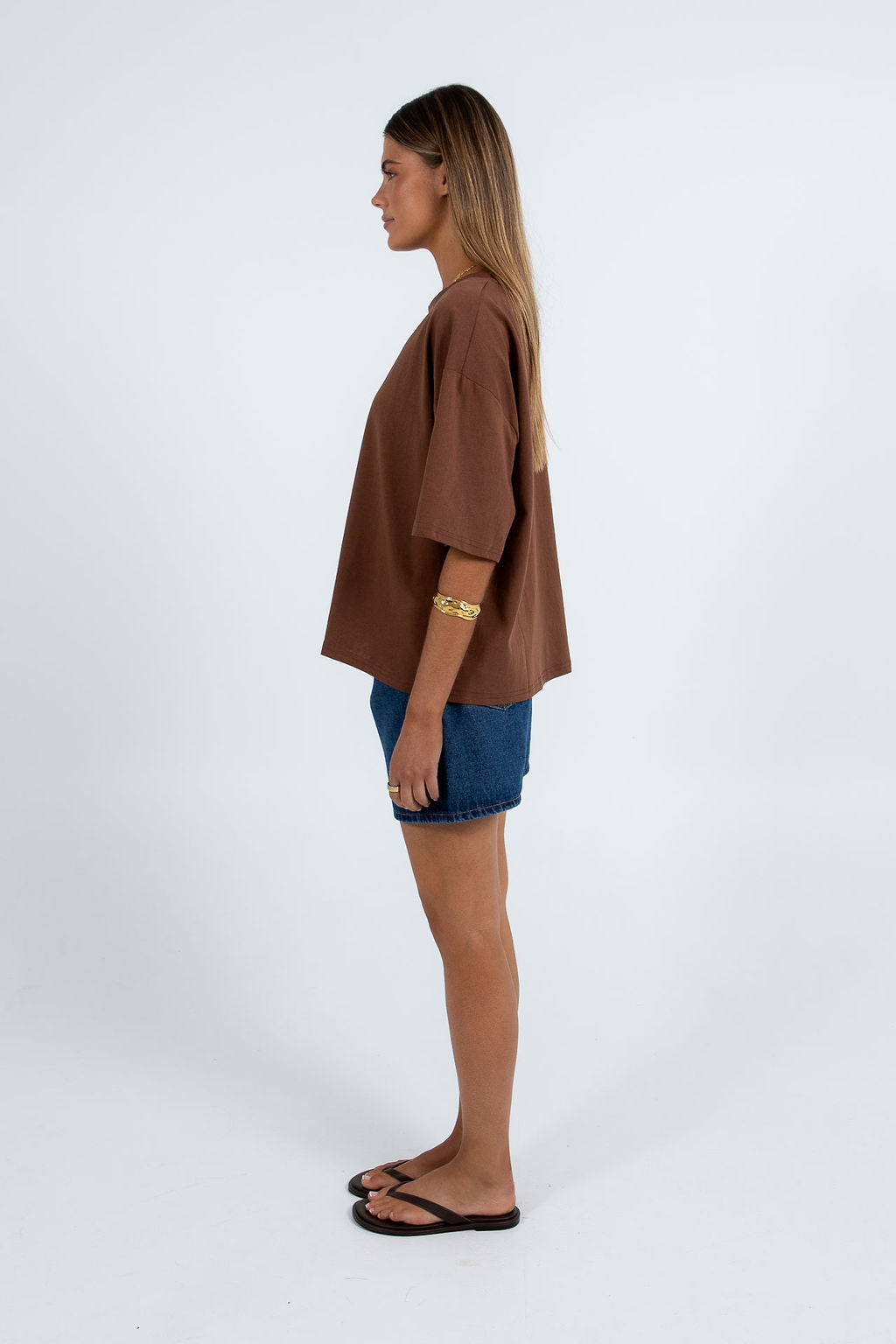 Kell Tee - Chocolate Brown