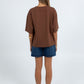 Kell Tee - Chocolate Brown