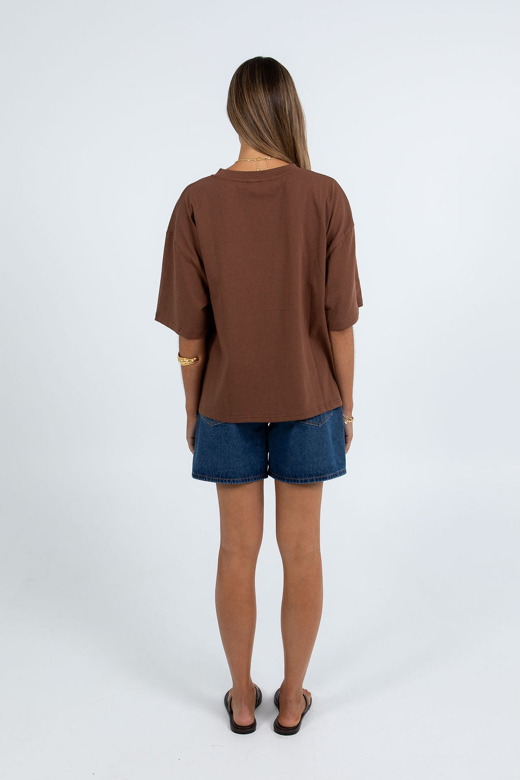 Kell Tee - Chocolate Brown