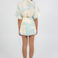 LAUNCHING 28.10 - Ivy Wrap Mini Skirt - Lunelle Print