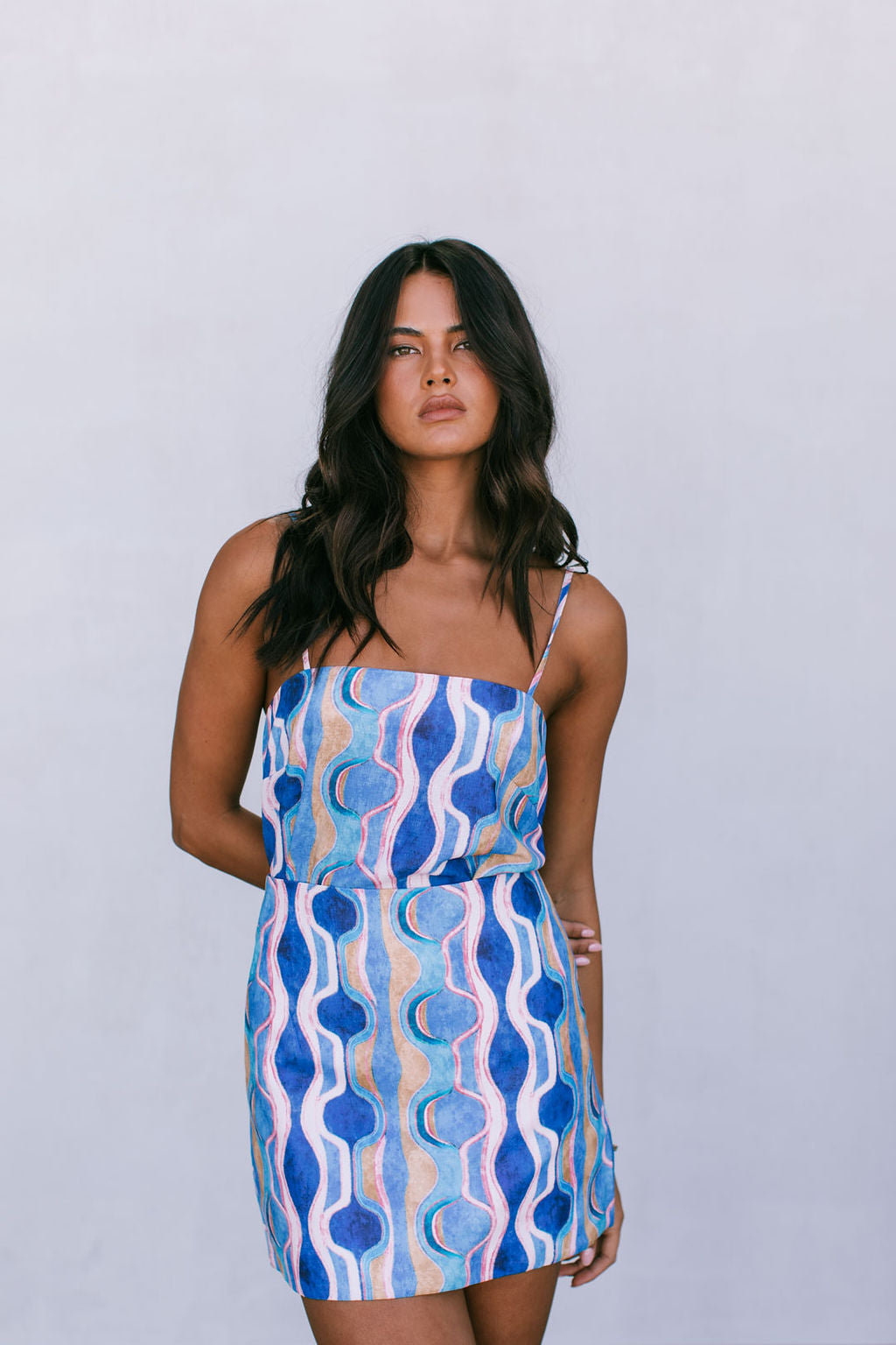 Rhodes Skirt Greece Print