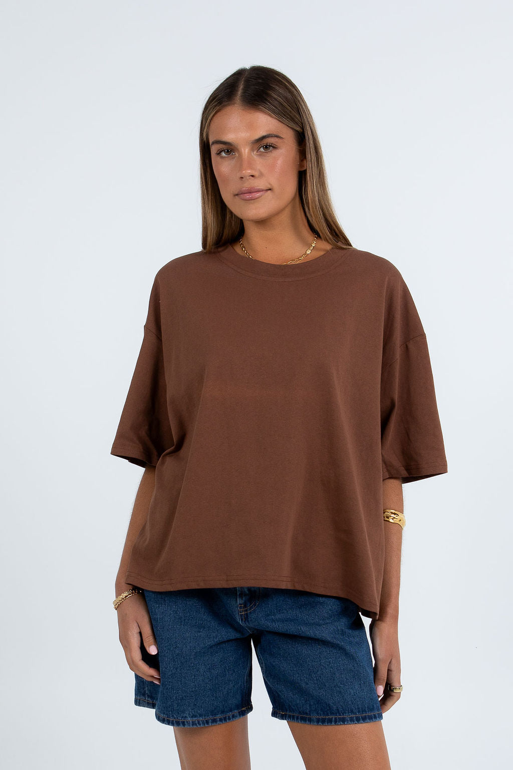 Kell Tee - Chocolate Brown