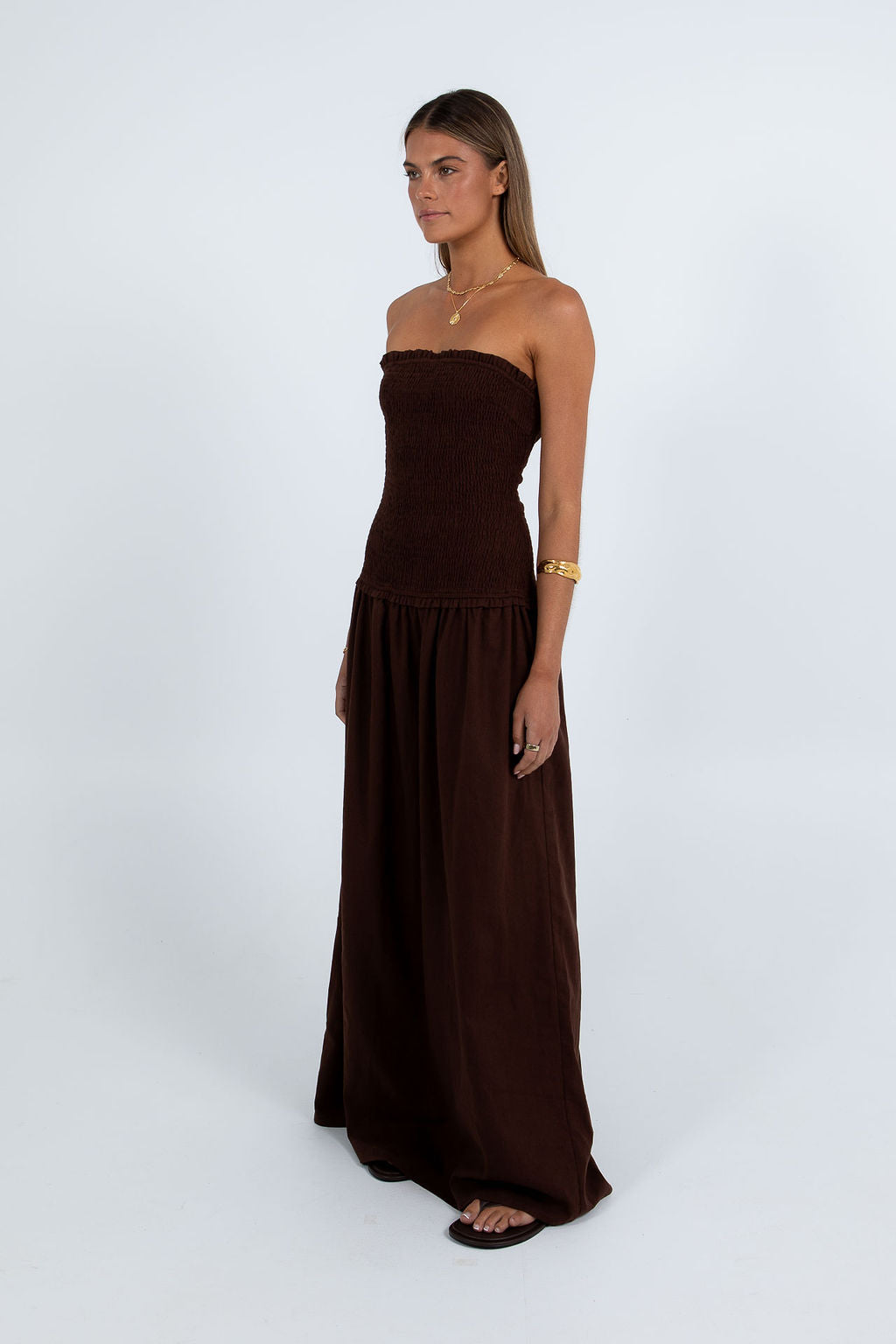 DISPATCH 26.11.25 - Zuri Maxi Dress - Chocolate