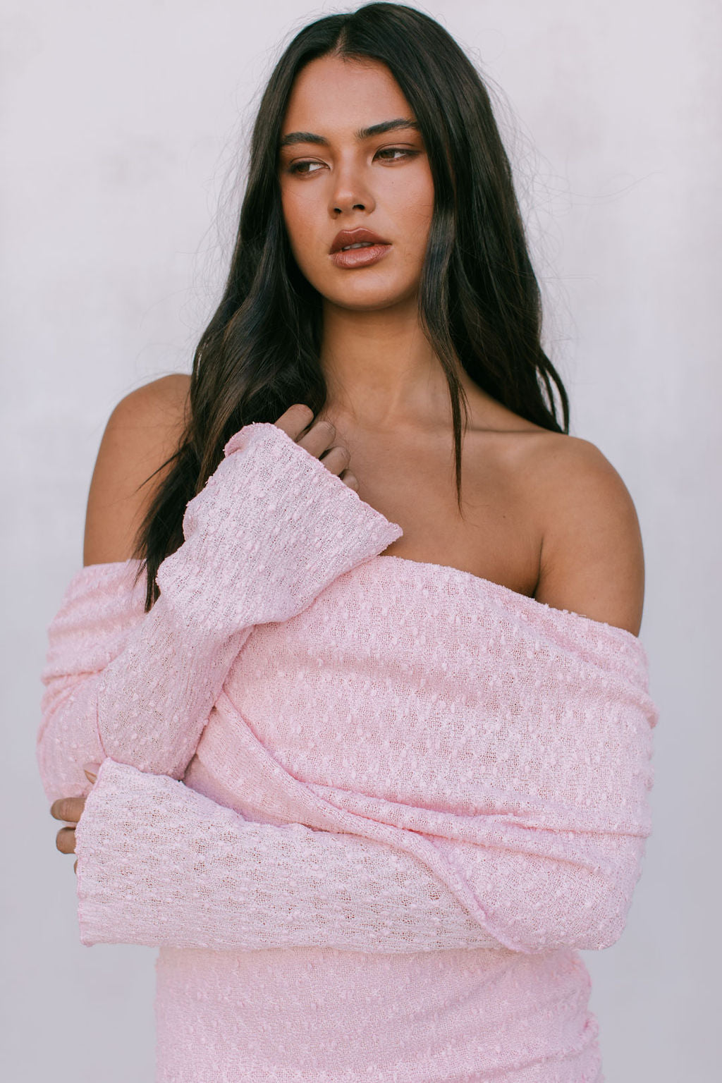 Delta Mini Dress Baby Pink