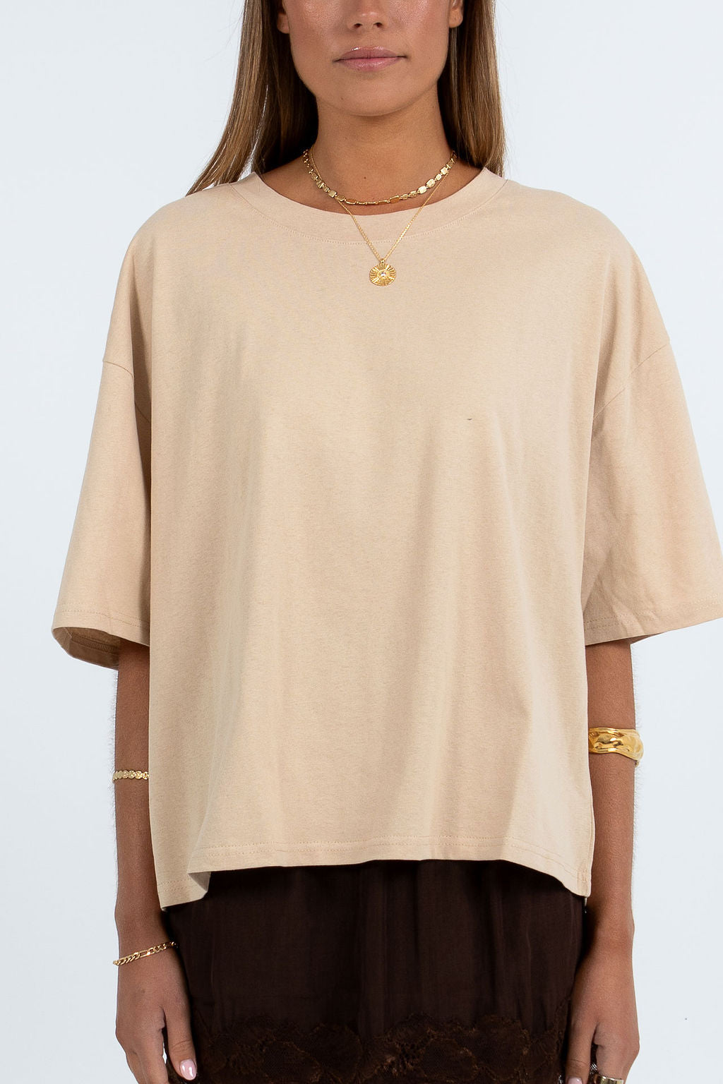 Octavia Mini Skirt - Chocolate