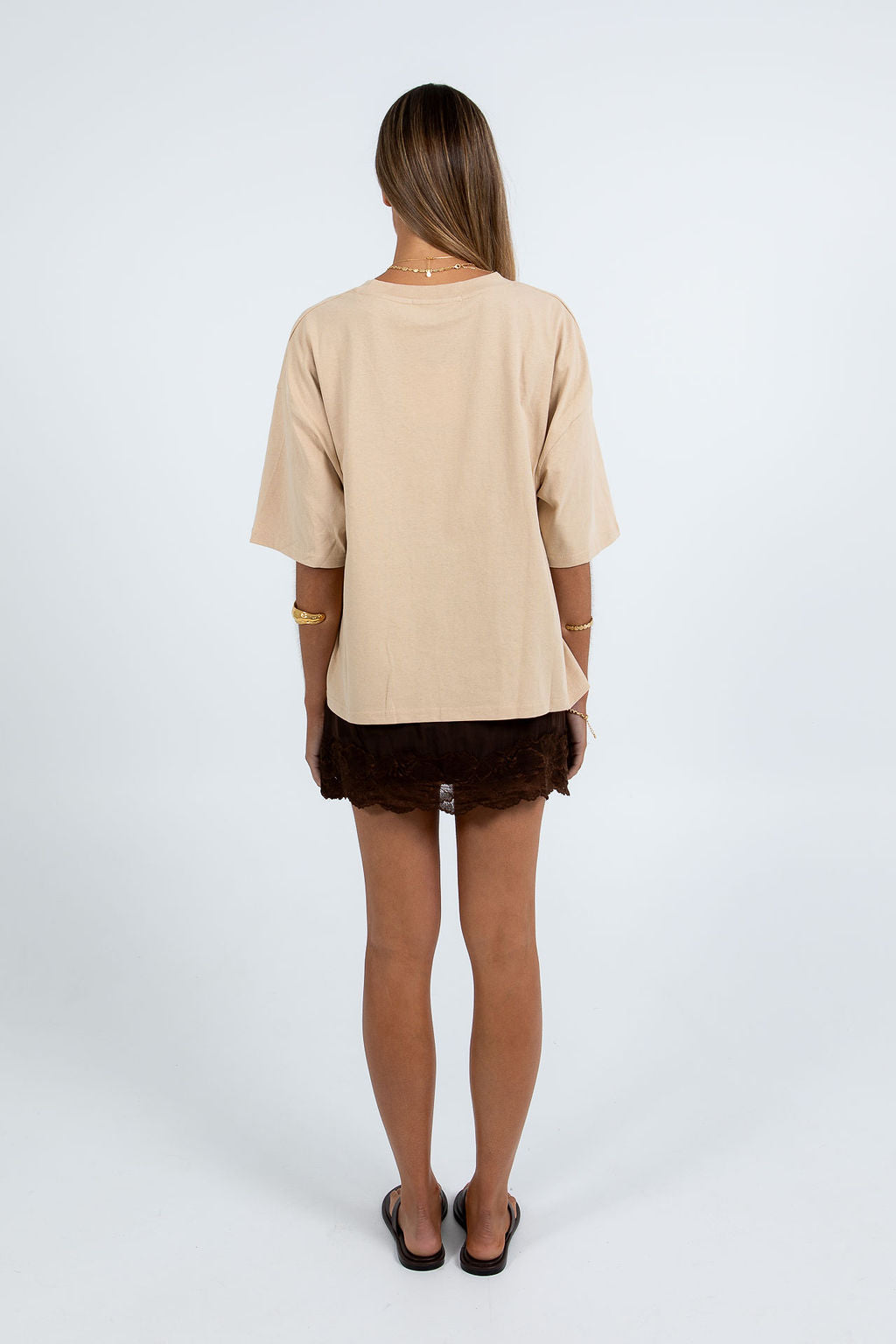 Octavia Mini Skirt - Chocolate