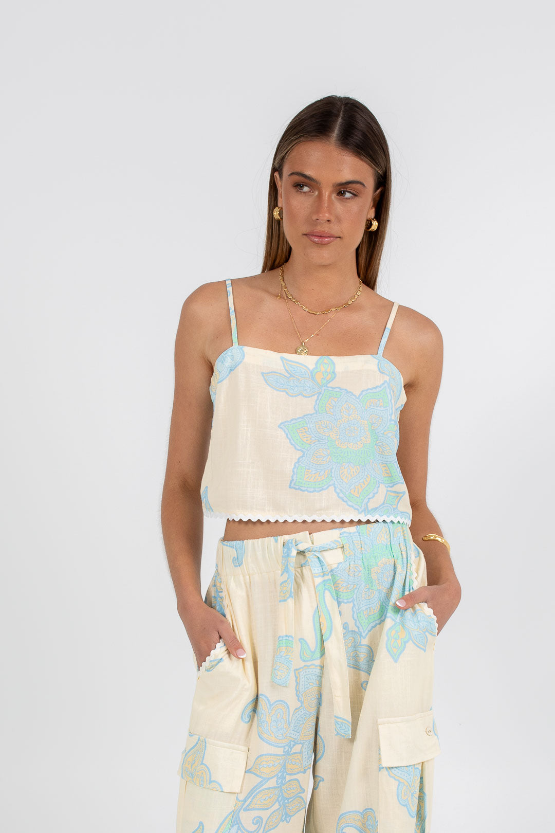 Brielle Pant Lunelle Print