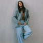Janey Wide Leg Jeans - Light Wash Blue