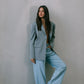 Janey Wide Leg Jeans - Light Wash Blue